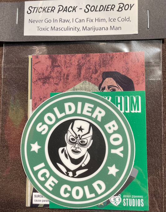 Soldier Boy Sticker Pack