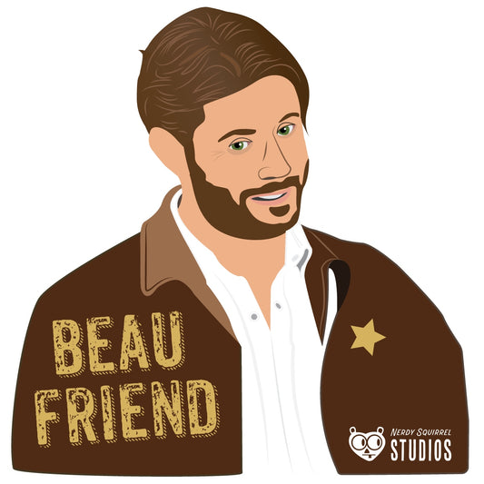 Jensen Ackles Beau-friend Sticker/Magnet