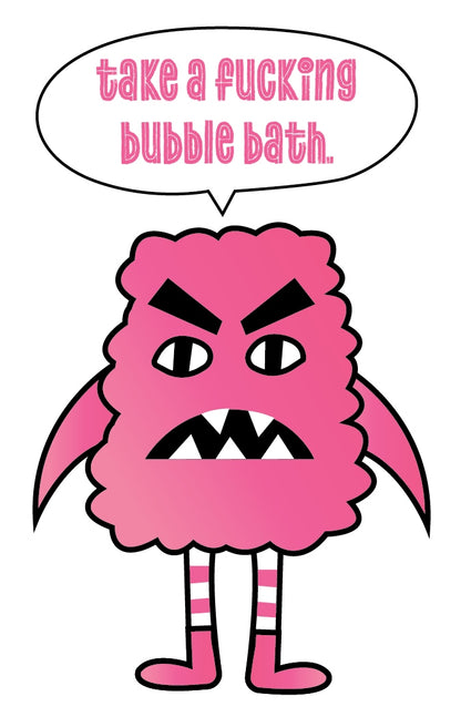 Self-Care Monster Stickers - Individual