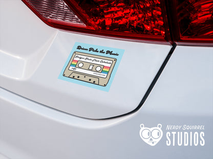 Supernatural Quote Driver Picks The Music Sticker/Magnet