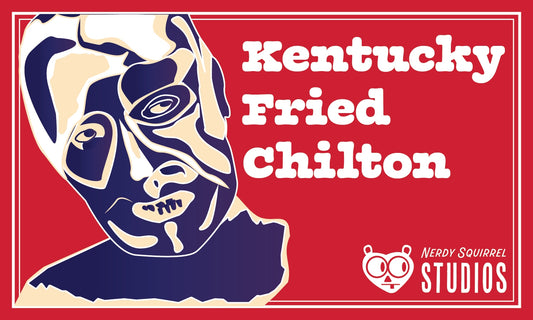 NBC Hannibal Kentucky Fried Chilton Fanart Funny Sticker/Magnet