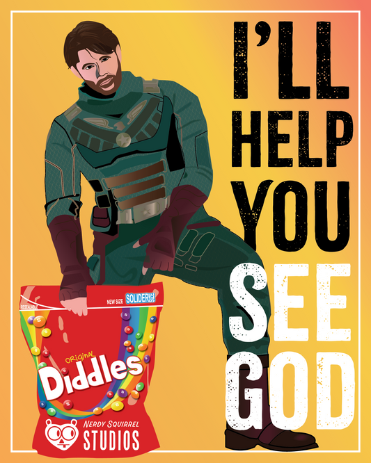 Soldier Boy "I Can Help You See God" Photo Print