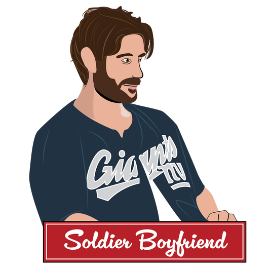 Soldier Boyfriend Sticker/Magnet
