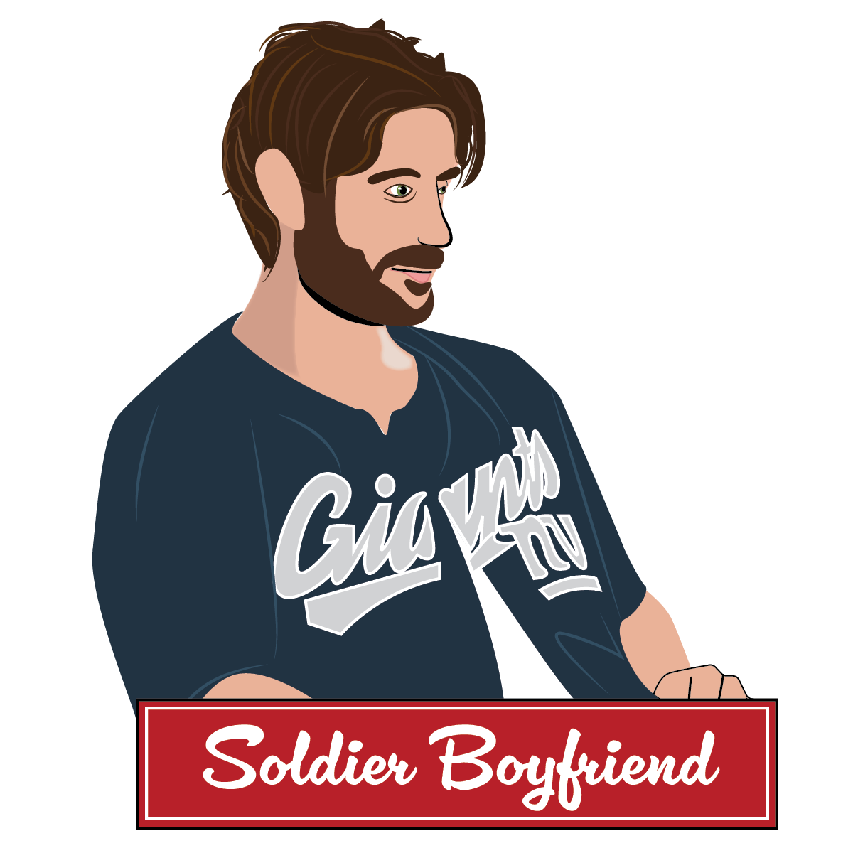 Jensen Ackles Boyfriend Sticker/Magnet Bundle