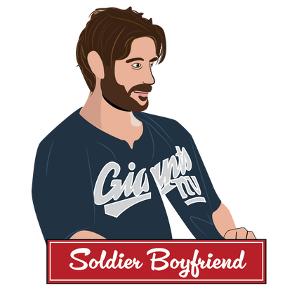 Jensen Ackles Boyfriend Sticker/Magnet Bundle