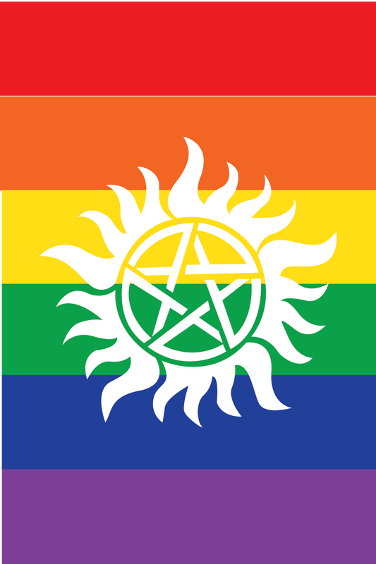Supernatural Rainbow Pride Sticker/Magnet