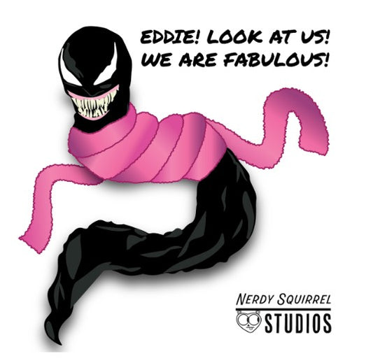 Venom Fanart Funny Cute Sticker/Magnet "We Are Fabulous!"