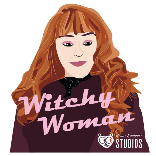 Supernatural Rowena Fanart Witchy Woman Sticker/Magnet