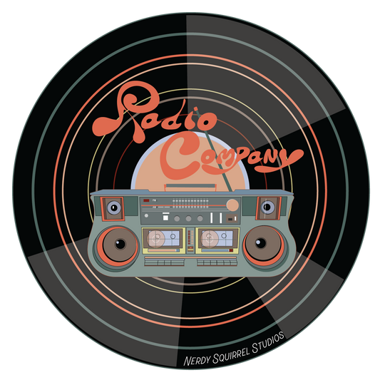 Radio Company Sticker