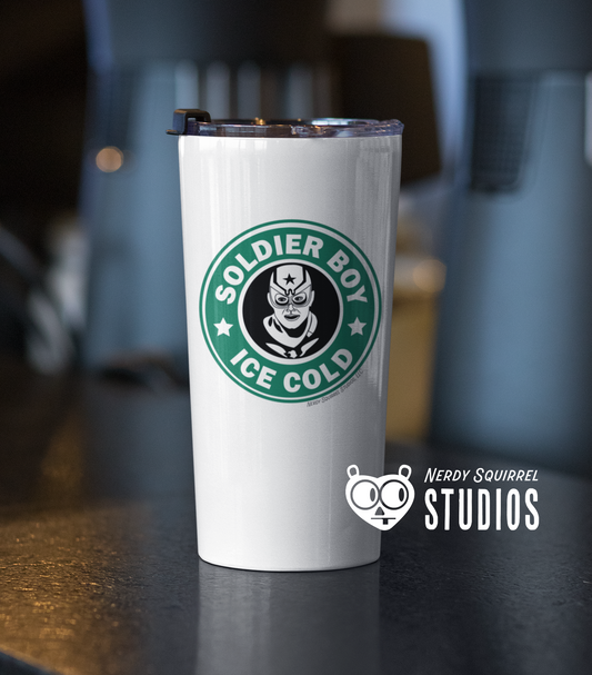 Soldier Boy Ice Cold Coffee Tumbler